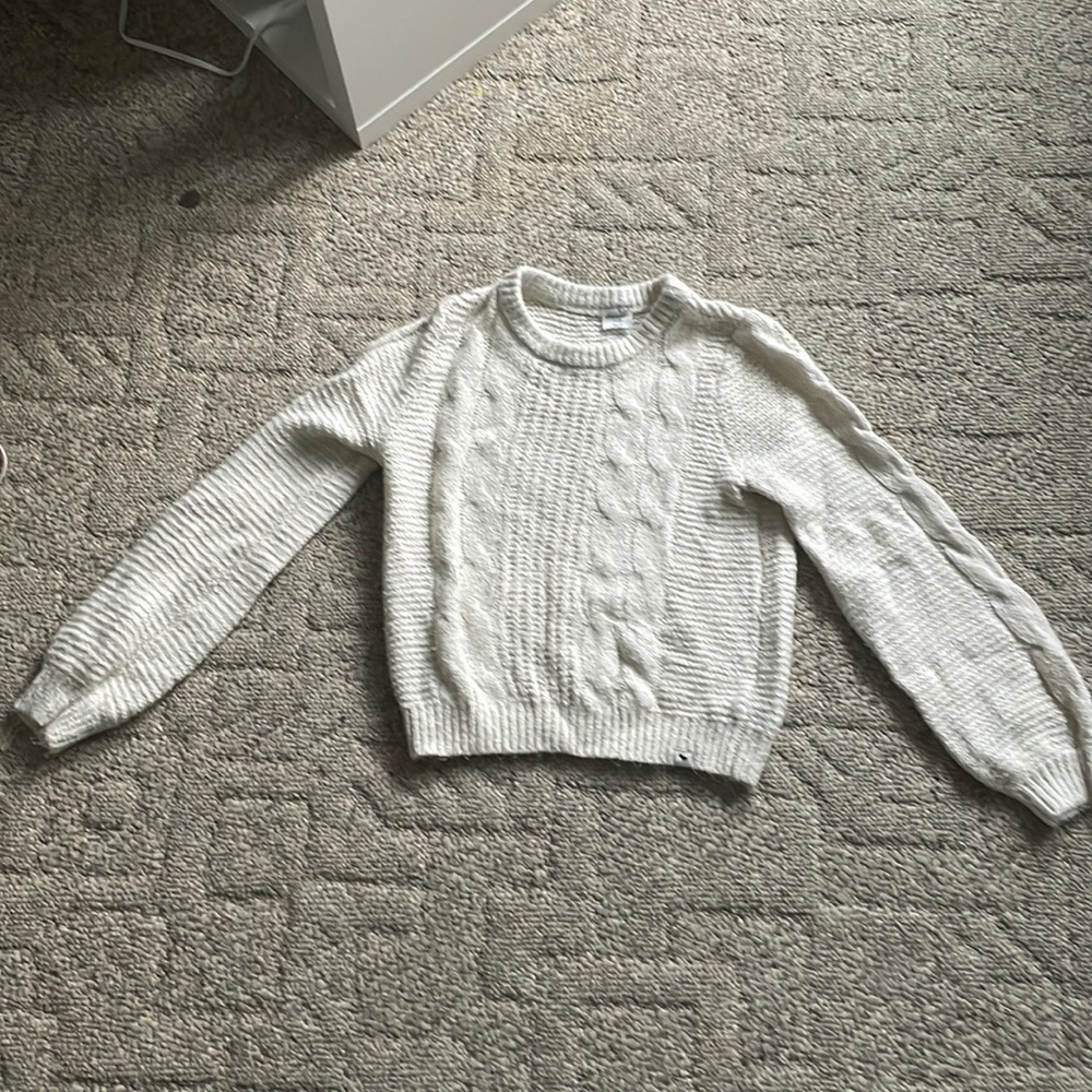 White sweater